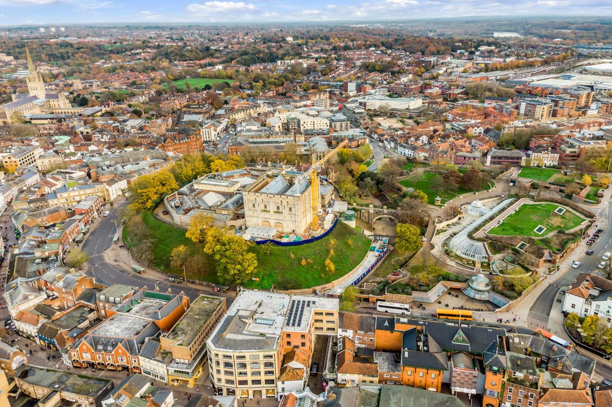 Furnished Modern Flat Overlooking Norwich Castle Екстер'єр фото